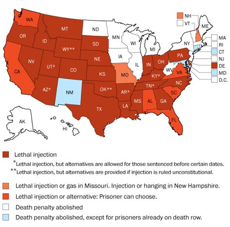Capital Punishment By State The Washington Post