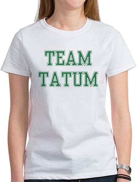 CafePress TeAM TATUM T Shirt Classique Pour Femme Blanc Taille