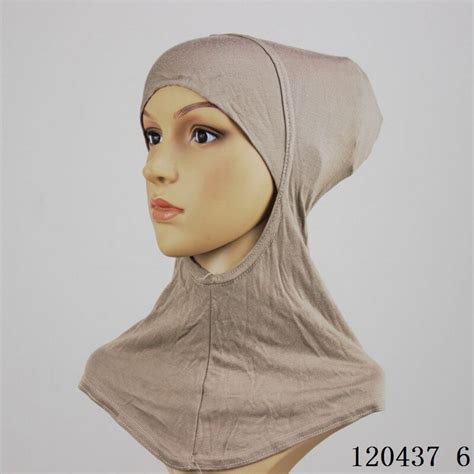 2016 hijabs abaya accessories round opening cover head islamic hijab modal single layer base cap
