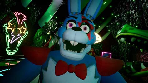 Glamrock Bonnie Broken Bonnie JUMPSCARE FNAF Security Breach YouTube