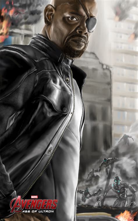 Avengers Age Of Ultron Nick Fury By Billycsk On Deviantart