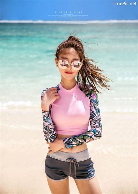 Korean Fashion Model Park Jung Yoon Summer Beachwear Collection