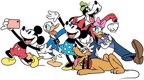 Classic Mickey Mouse And Friends Clip Art Png Images Disney Clip Art