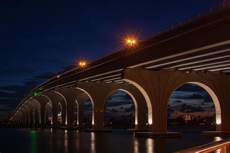 Pinellas Bayway Bridge Photograph By Diane Huszai