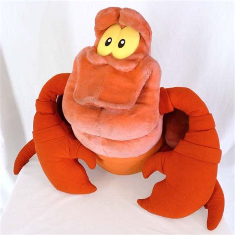 Sebastian Crab Plush Little Mermaid Stuffed Mattel 20 Large Disney The Little Mermaid