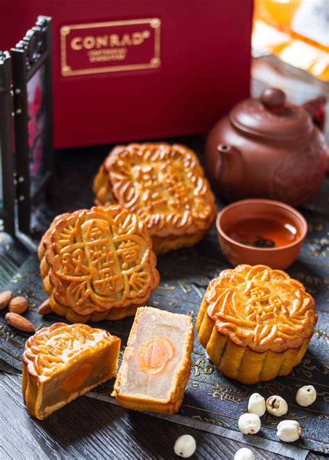 The chefs at shangri la's shang palace restaurant use time honoured chinese recipes to prepare their mooncake collection. Conrad Centennial Mooncake: Golden Peony's Traditional ...