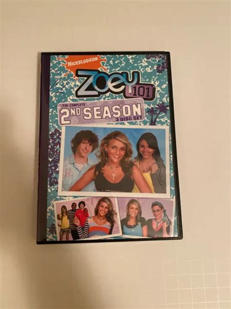 Nickelodeon Zoey 101 The Complete 2nd Season 3 Disc Set In Great