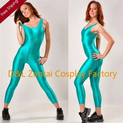 Buy Free Shipping Dhl Fashion Green Color Lycra Spandex Leotard Sexy Zentai