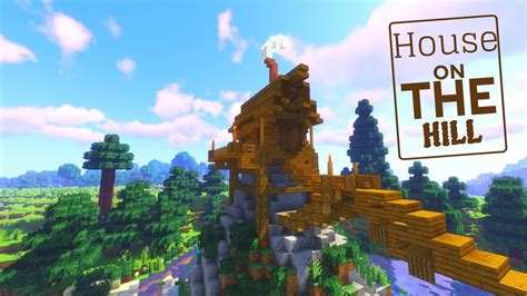 Minecraft Build A Hill House 1 Youtube