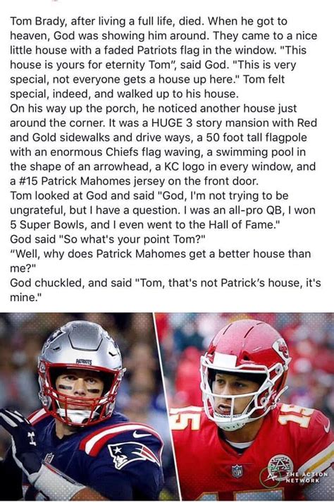 Tom Brady Dies and Goes to Heaven... : KansasCityChiefs
