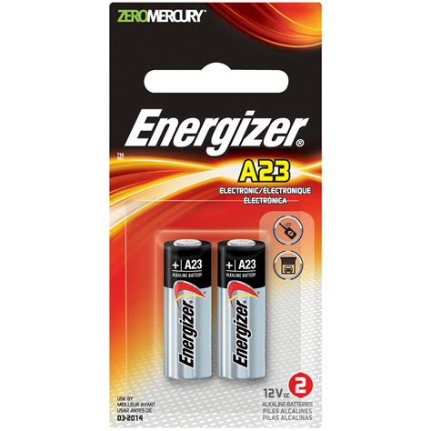 Energizer Keyless Entry 12v A23 Batteries 2 Pack