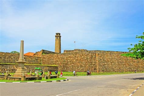 Galle Fort S Anthonis Clock Tower Sri Lanka Unesco World Heritage