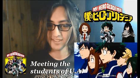 Meeting Students Of Ua My Hero Academia Season 1 Episode 5 What I Can Do For Now Reaction