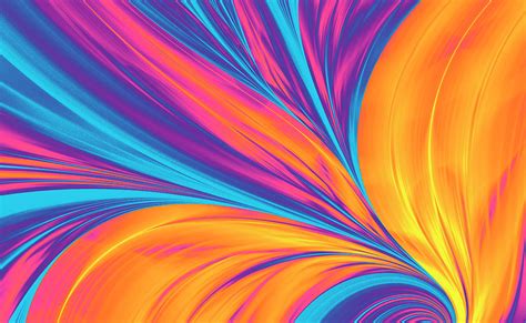 Bright Abstract Background Flame By Oxygen