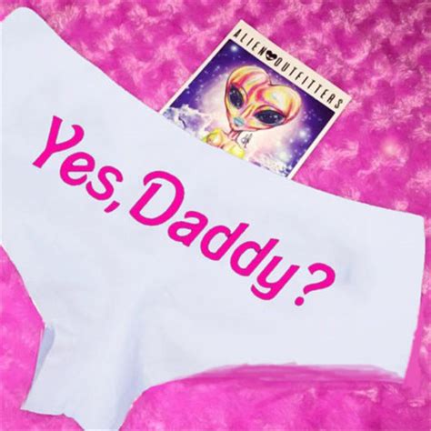 Yes Daddy Underwear Panties Ddlg Abdl Cgl Kink Undies Kawaii Babe