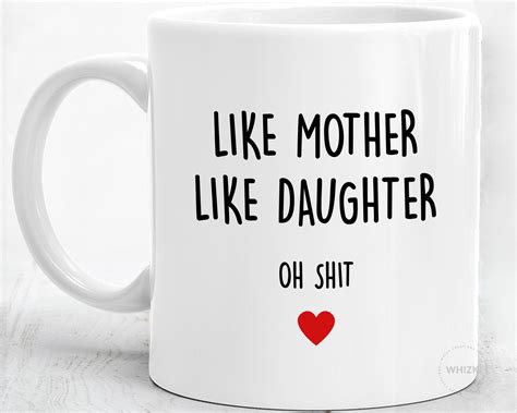 Like Mother Like Daughter Mug Mother Daughter T Mom T Etsy Canada