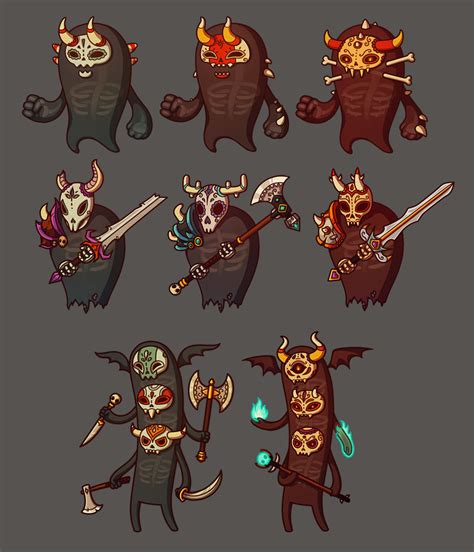 Game Enemies Cemetery By Irmirx On Deviantart Game Character Design