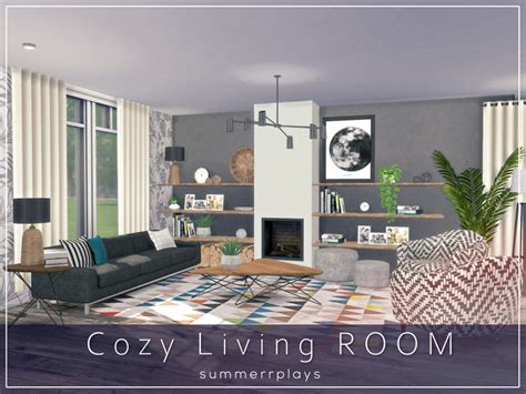 The Sims Resource Cozy Living Room