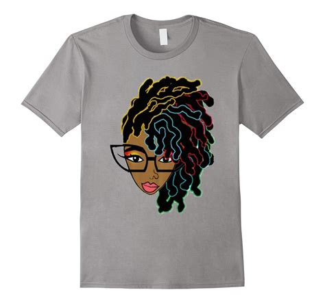 afro hair t shirt and t for black women and natural girl th teehelen