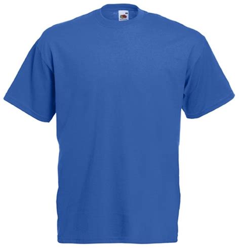Royal Blue T Shirt Plain Tee Apparel Clothing Top T For Him Or Her