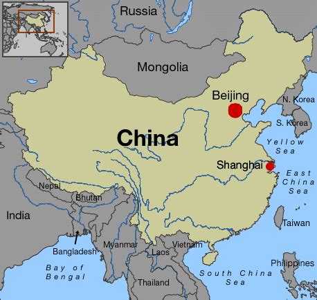Elle est bordée, au nord, par la russie et la mongolie ; Carte Du Monde Beijing | My blog