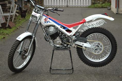 From 1985 To 90 The Honda Trials History Bike Trial Riding
