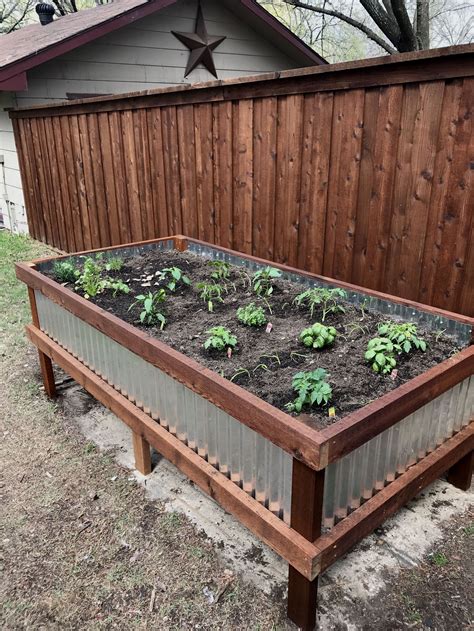 How To Build A Raised Garden Bed On Legs