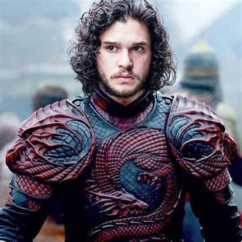 Jon Snow In Targaryen Armor Jon Snow John Snow King In The North