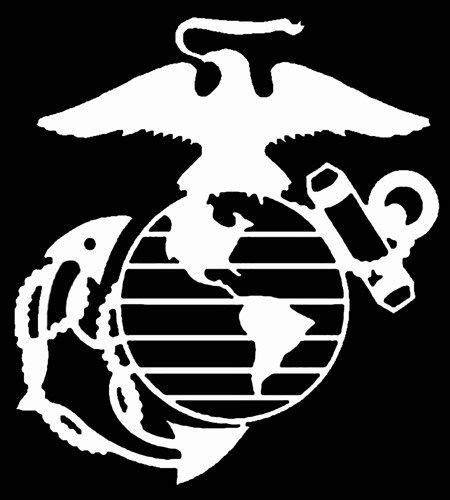 Usmc Marine Corps Eagle Globe Anchor Ega Vinyl Decal Sticker Quilting