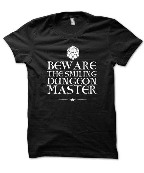 D And D Shirt Dungeon Master Tshirt Dandd Shirt Geek Tshirt D20 Dice