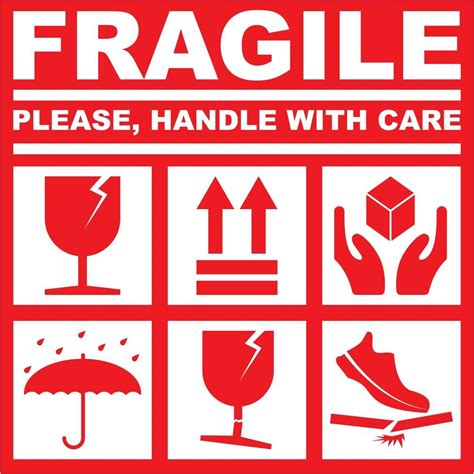 Fragile Handle With Care Labels Free Printable High Resolution Printable
