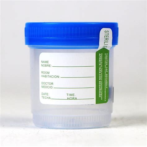 Disposable Female Sterile Urine Specimen Collection Cup Container
