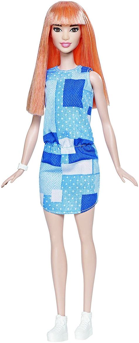 Amazon Com Barbie Fashionistas Patchwork Denim Doll Toys Games Barbie Fashionista