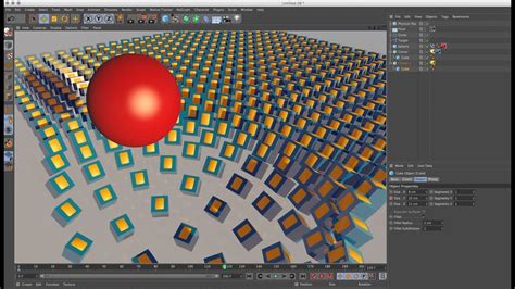 Cinema 4d Tutrial Target Effector In C4d Tutorial Youtube
