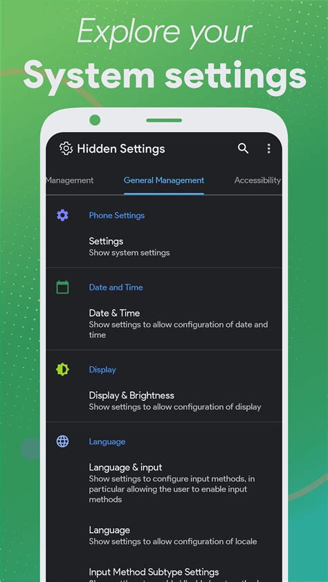 Miui Hidden Settings Activity Launcher Poco Note Apk Para Android