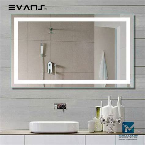 Evans Horizontal Led Bathroom Mirror 600 X 800mm