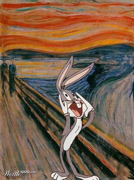 Bugs Bunny Cartoon Characters Reimagined In Famous