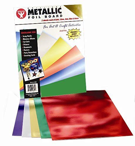 Buy Hygloss Products Inc Metallic Foil Paper 10 X 13 Inch 50 Sheets