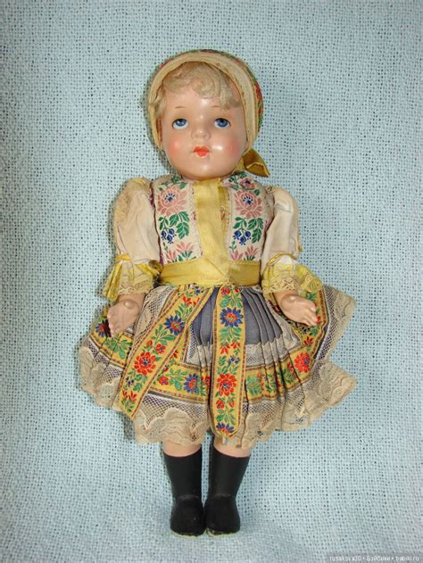 Старинная куколка Чехии Моравии Другие винтажные антикварные куклы