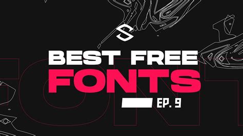 Best Free Fonts For Designers Ep9 Youtube