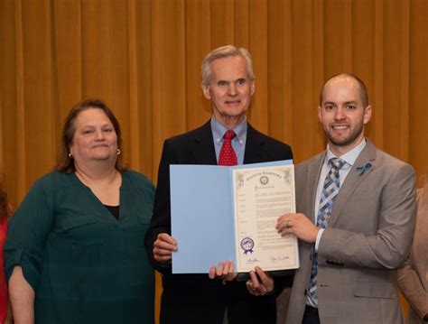 Lt Governor Presents Proclamation Declaring September Suicide