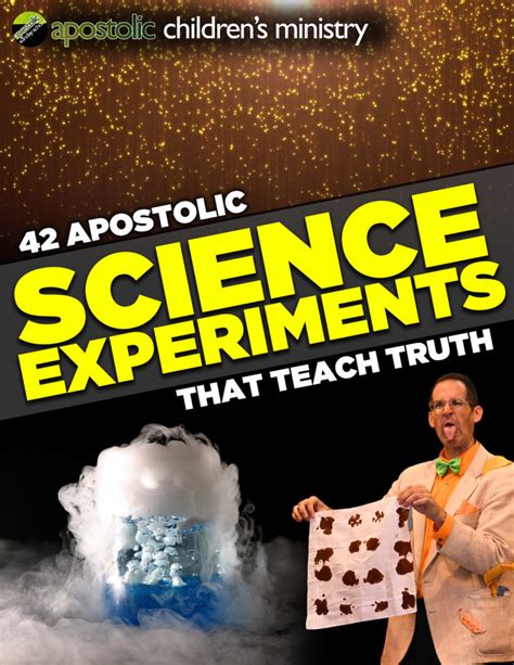 Object Lesson Book Science Experiments Apostolic Childrens Ministry