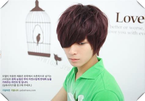 Korean Make Wig Prompt Deilvier Synthetic Boy Short Bob Wig Male Fluffy