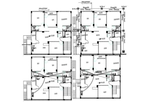 Apartment Typical Floor Layout Plan Drawing Dwg File Cadbull Unique