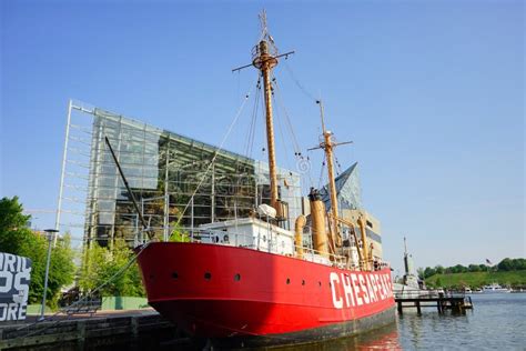 Baltimore Inner Harbor Boat Editorial Stock Photo Image Of Ball Area