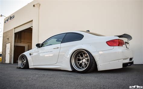 Alpine White Bmw E92 M3 With A Liberty Walk Widebody Kit Cars And News