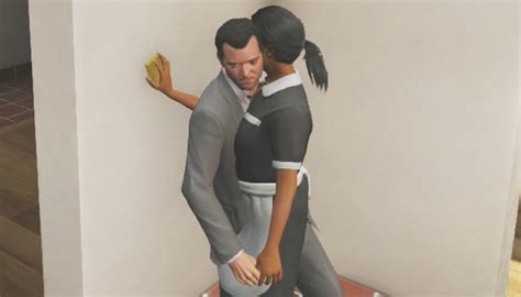 Gta 5 Michael Cheats On His Wife With The Maid Gta V