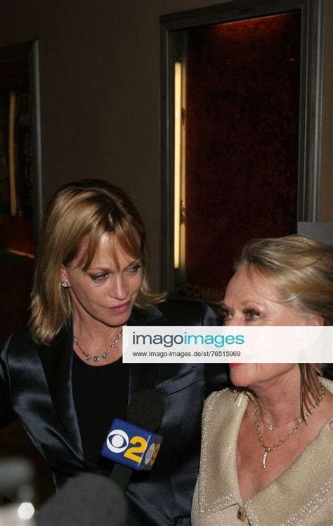 melanie griffith and her mom tippi hedren at hollywood salutes june allyson el portal theatre nort