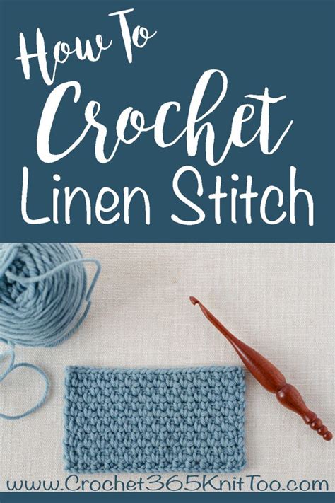 How To Crochet The Linen Stitch Linen Stitch Crochet Linen Stitch