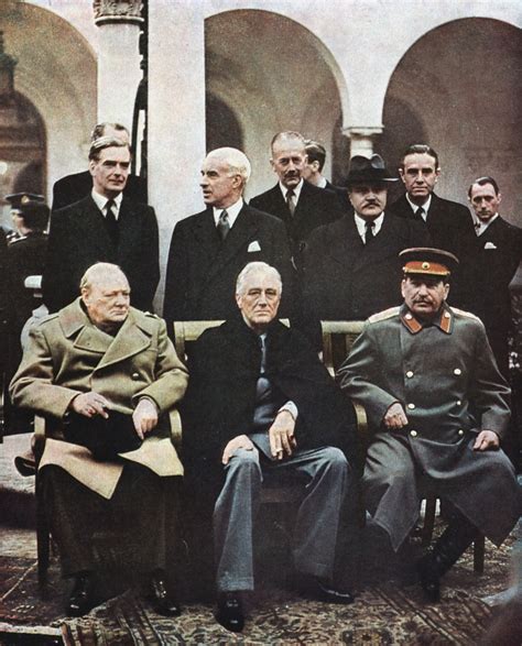 The Yalta Agreement How United Were The Big Three At The Yalta